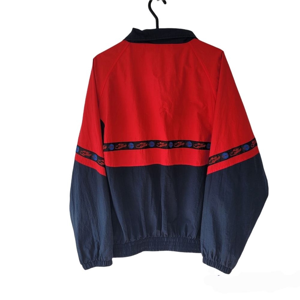 Vintage Kleen Flo red and blue colourblock jacket - Picture 6 of 16